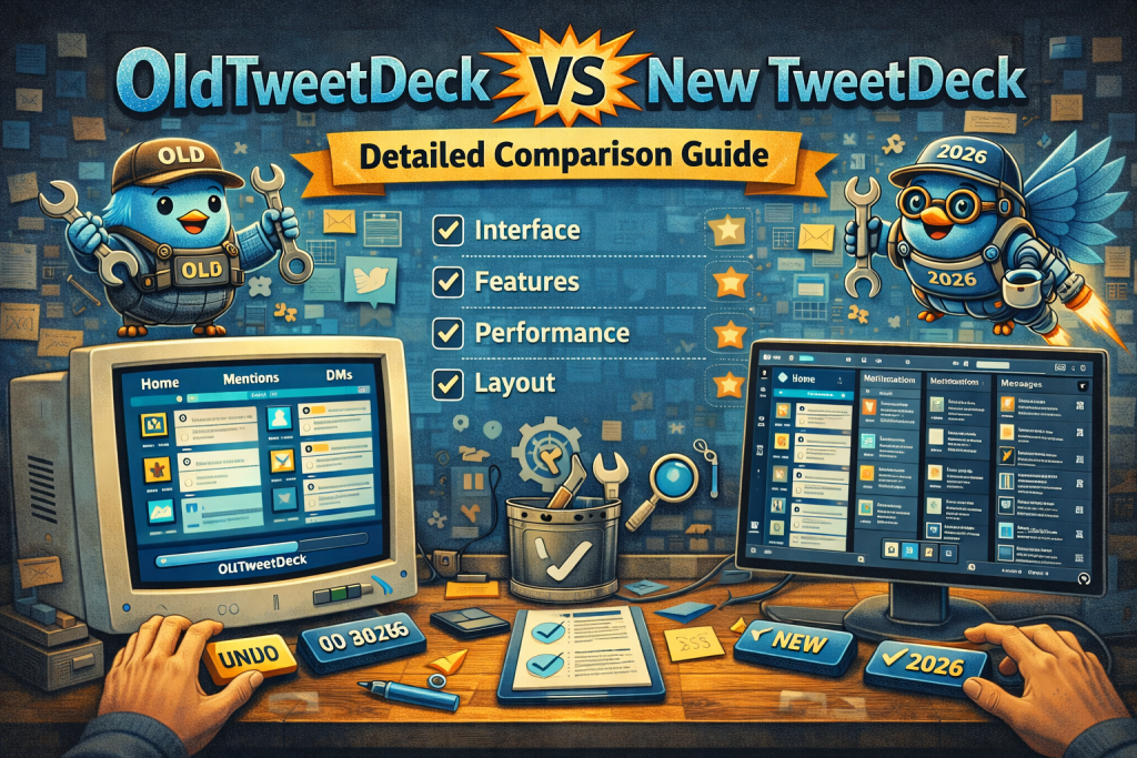 OldTweetDeck vs New TweetDeck Detailed Comparison Guide