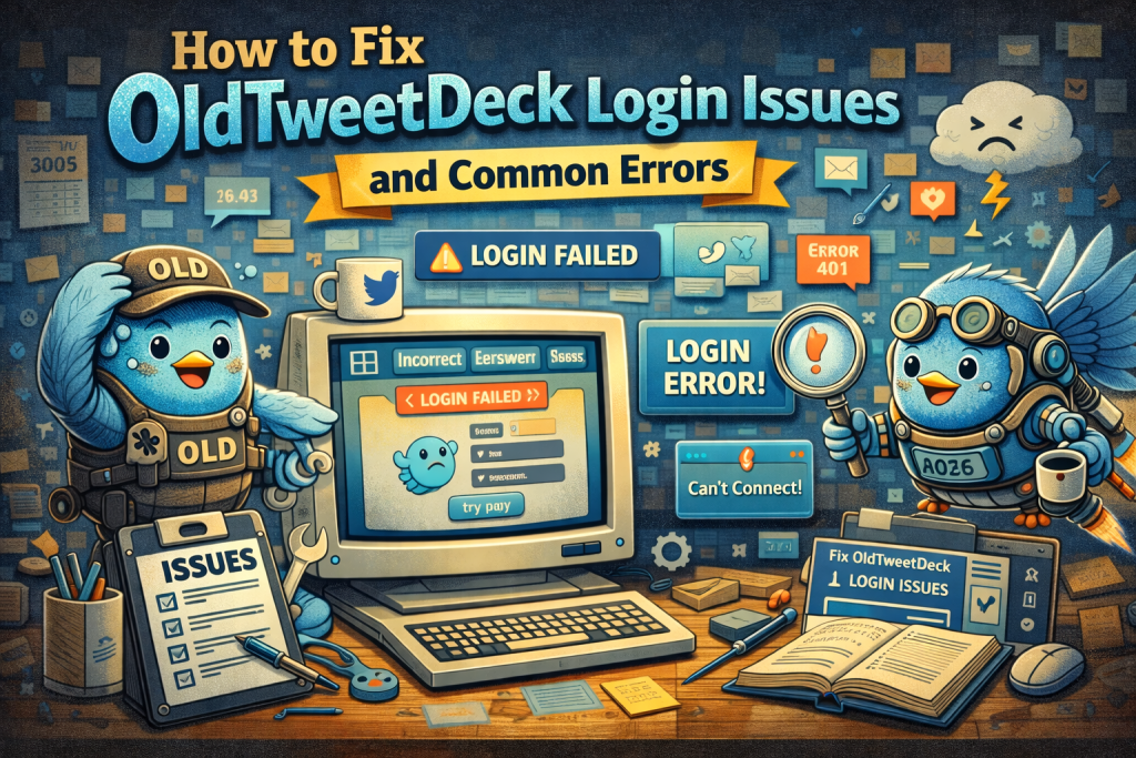 How to Fix OldTweetDeck Login Issues and Common Errors