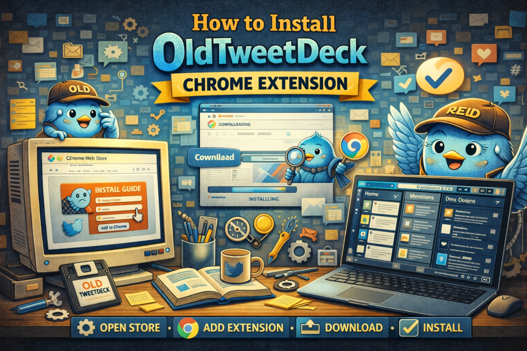 How to Install OldTweetDeck Chrome Extension Complete Tutorial